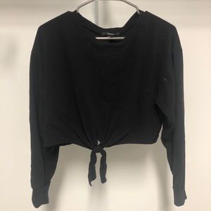 forever 21 long sleeve crop size large